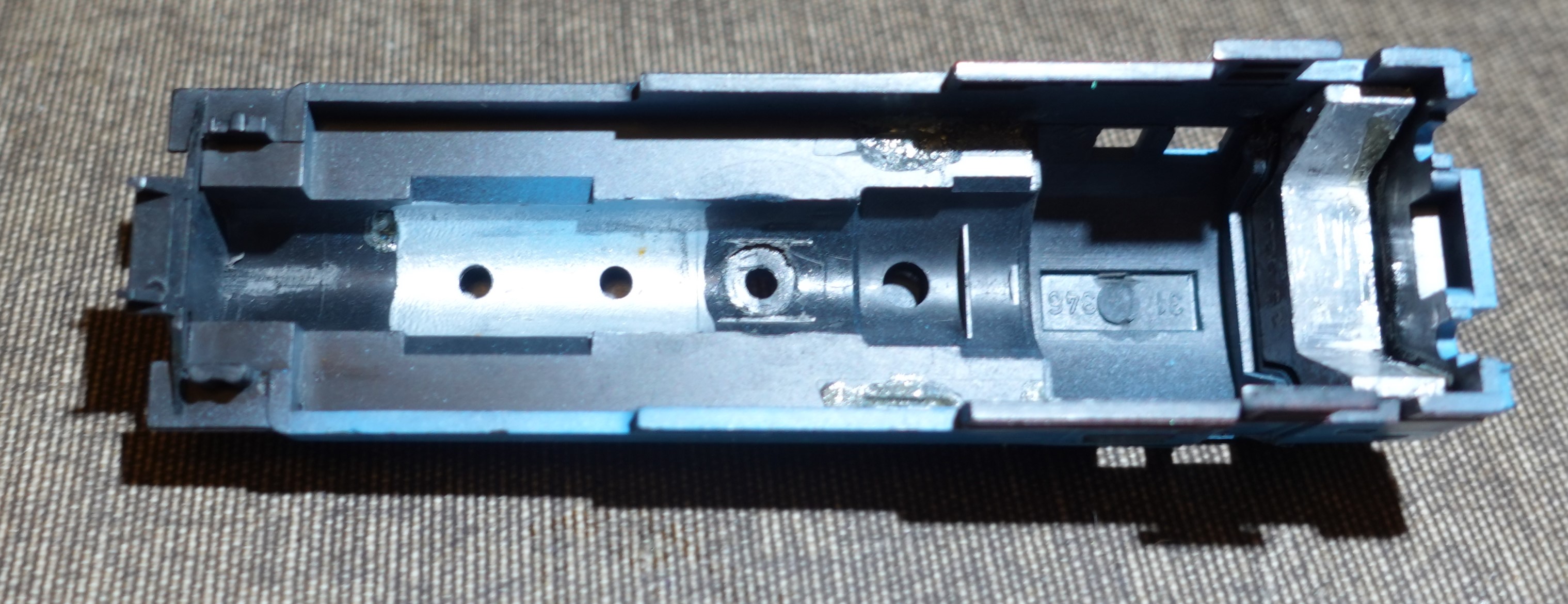  Корпус модели паровоза BR86   вид снизу