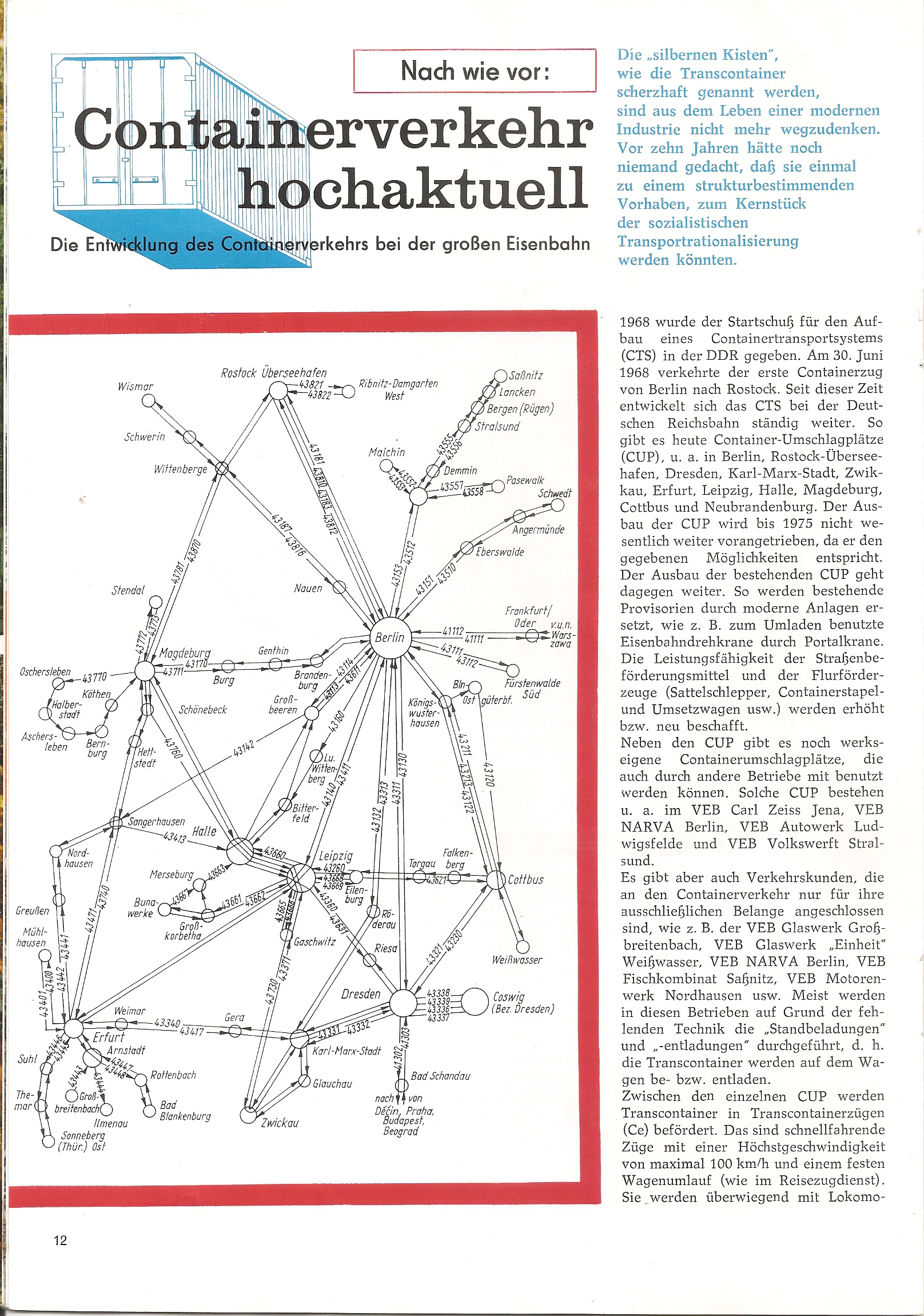Журнал Modellbahn Praxis №13  1972 г. страница 11