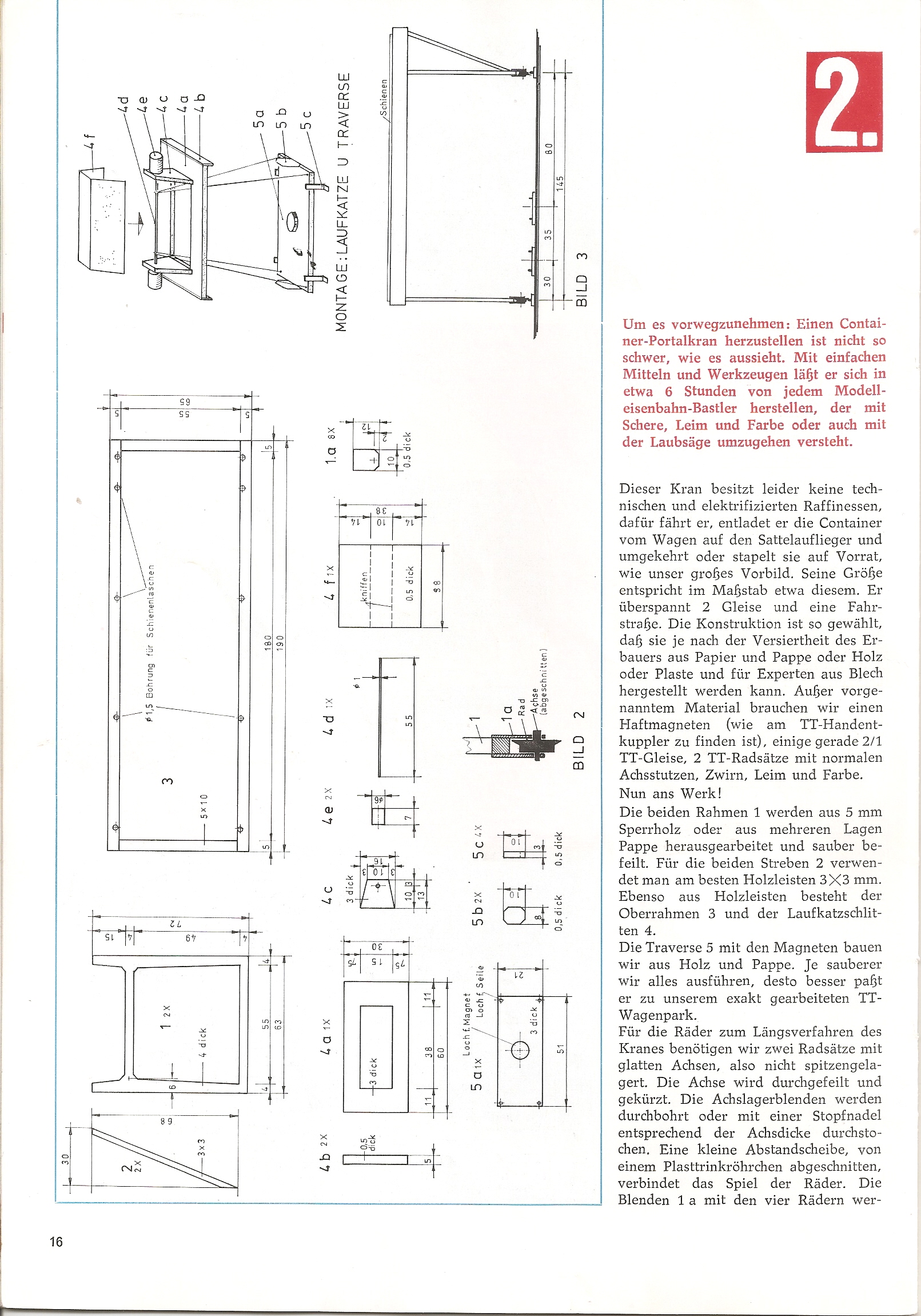 Журнал Modellbahn Praxis №13  1972 г. страница 15