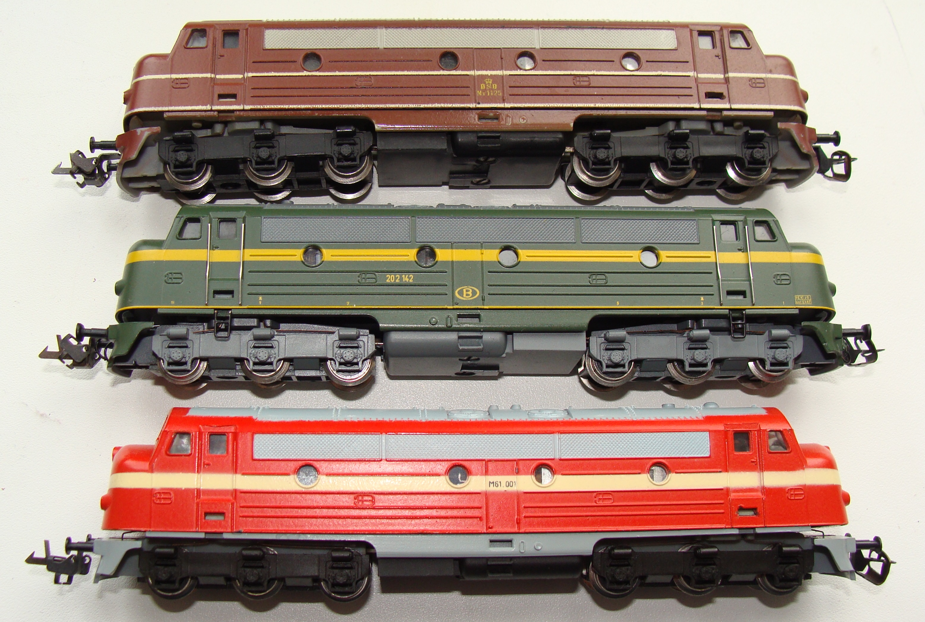 Модели тепловозов фирмы NOHAB