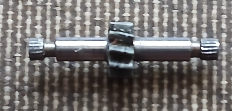 Ось модели паровоза BR86 