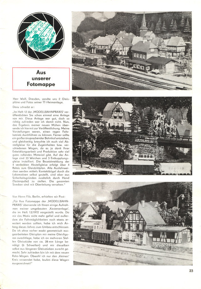 Mobellbahn Praxis #15 1974   страница 23