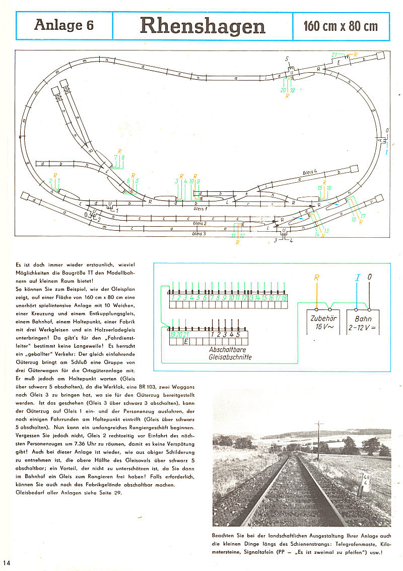 Berliner TT Bahnen Gleisplane 1977 - 1978   страница 16