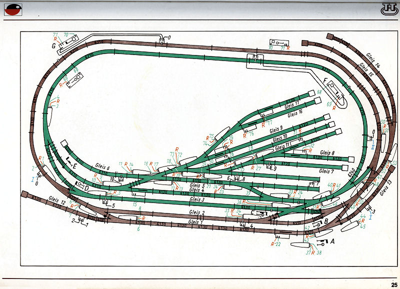 Berliner TT Bahnen Gleisplane 1985   страница 27