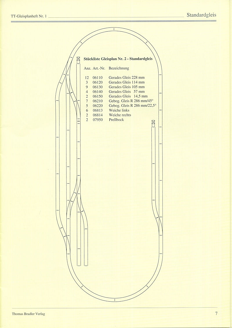 TT-Gleisplanheft Nr.1   страница 7