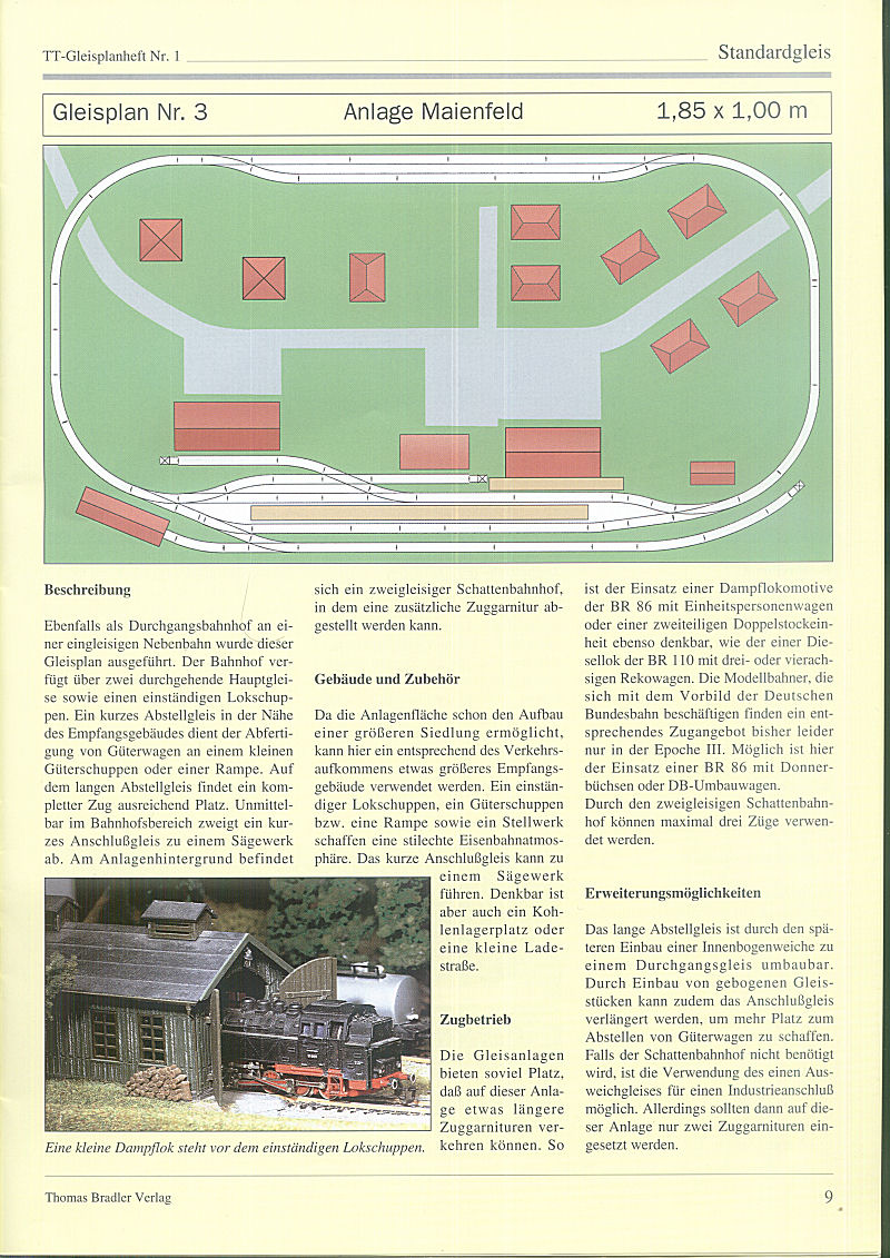 TT-Gleisplanheft Nr.1   страница 9