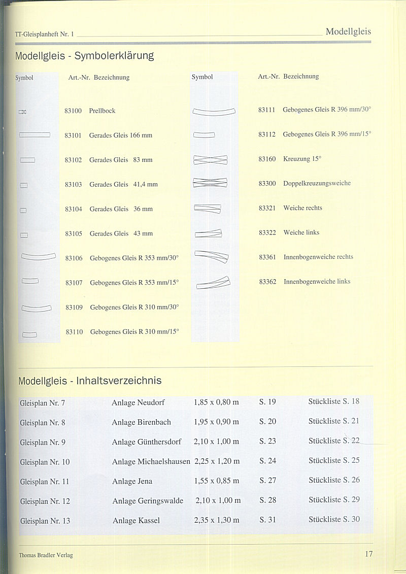 TT-Gleisplanheft Nr.1   страница 17