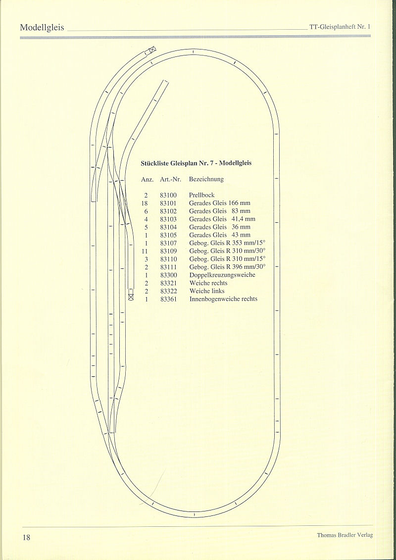 TT-Gleisplanheft Nr.1   страница 18