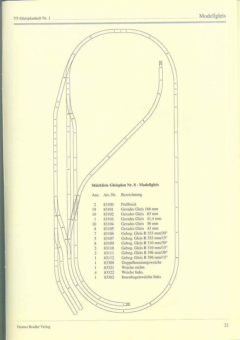 TT-Gleisplanheft Nr.1   страница 21