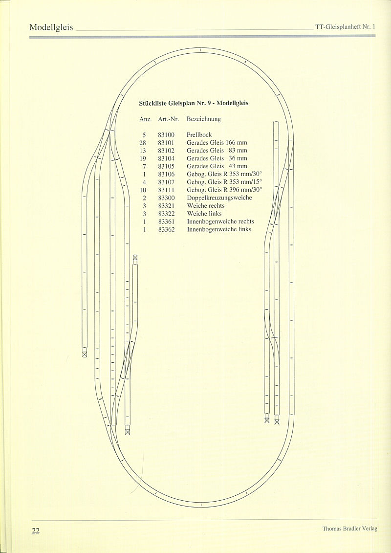 TT-Gleisplanheft Nr.1   страница 22