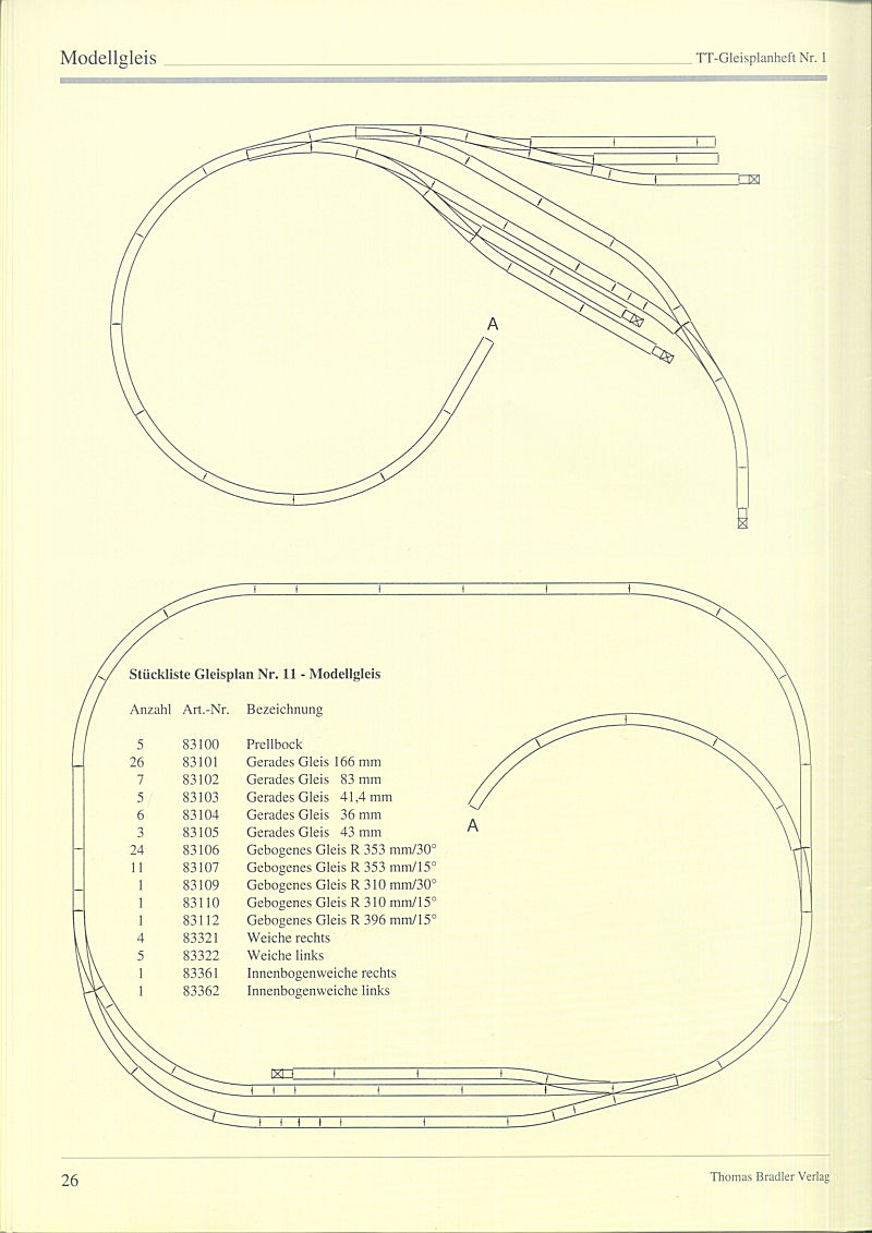 TT-Gleisplanheft Nr.1   страница 26