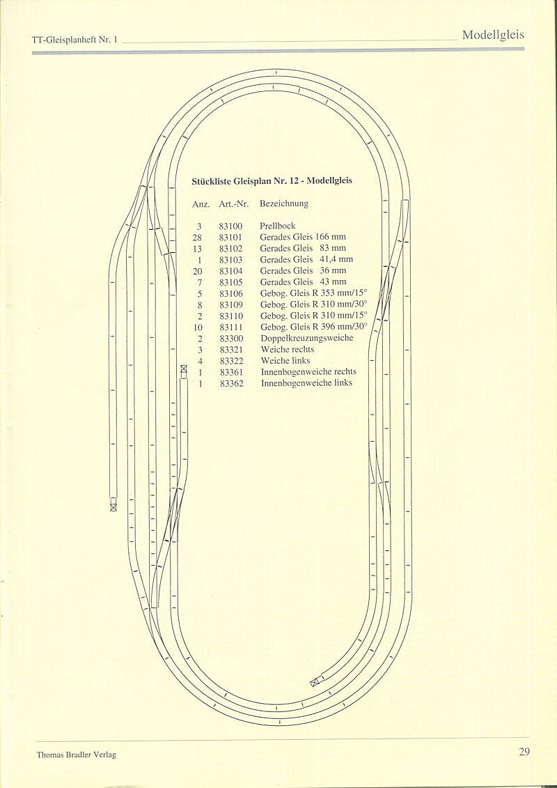 TT-Gleisplanheft Nr.1   страница 29