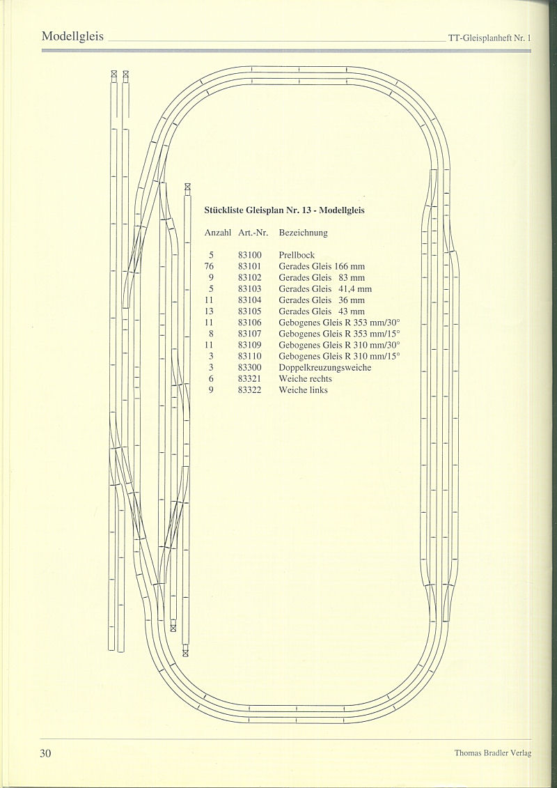 TT-Gleisplanheft Nr.1   страница 30