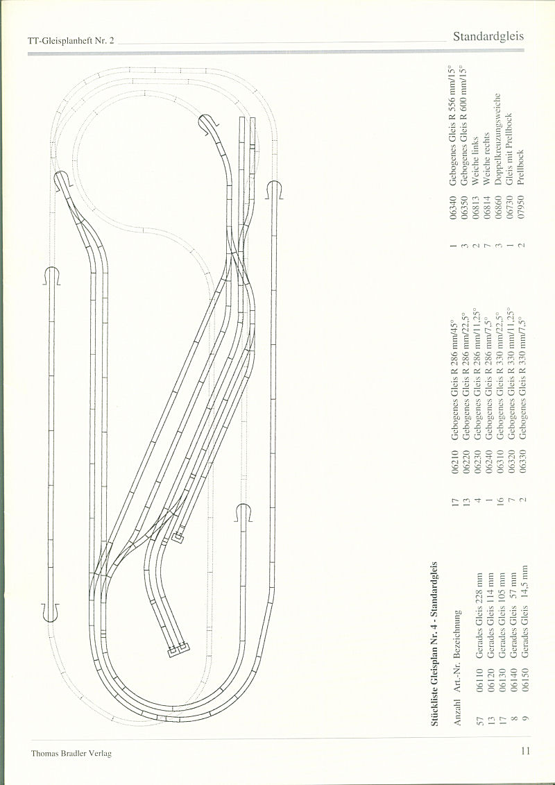 TT-Gleisplanheft Nr.2   страница 11