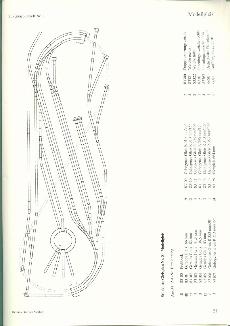 TT-Gleisplanheft Nr.2   страница 21