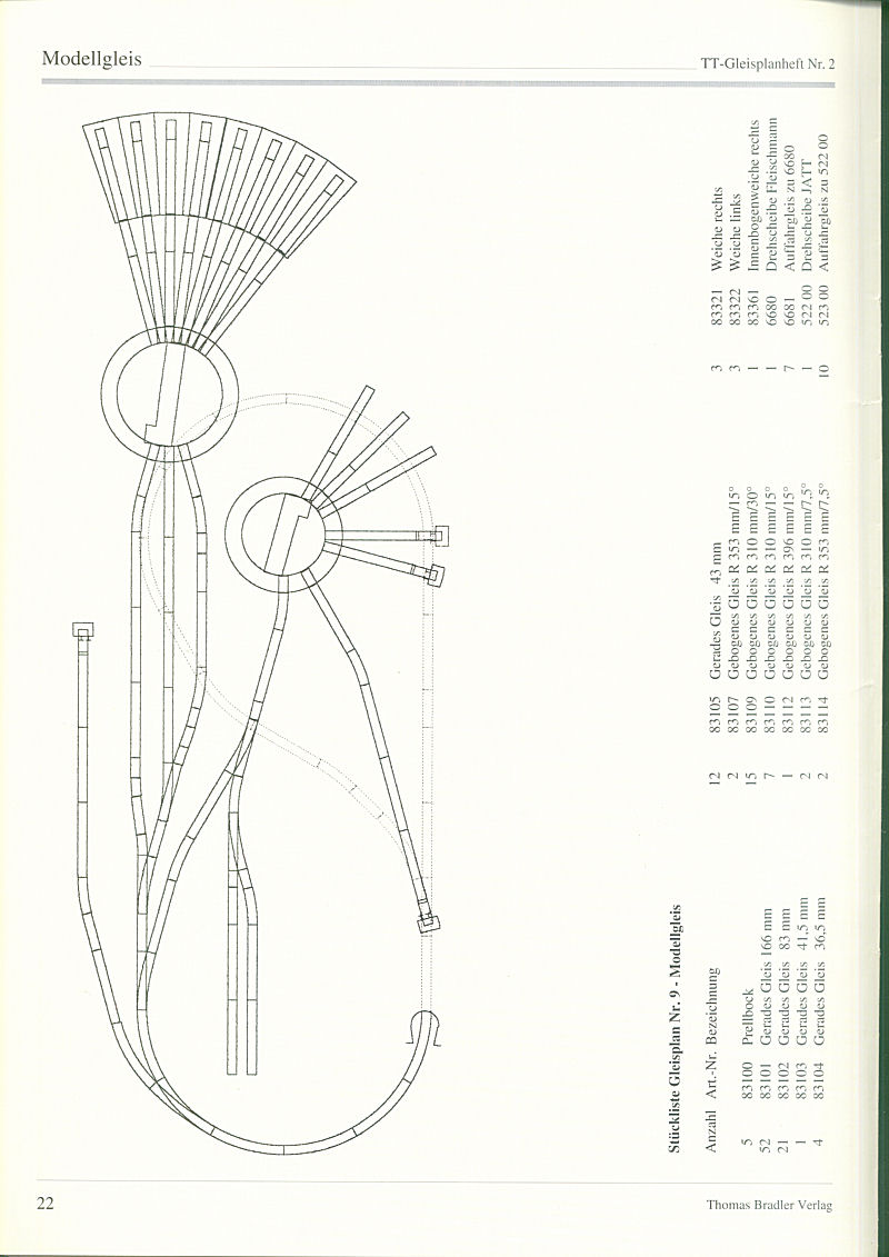 TT-Gleisplanheft Nr.2   страница 22