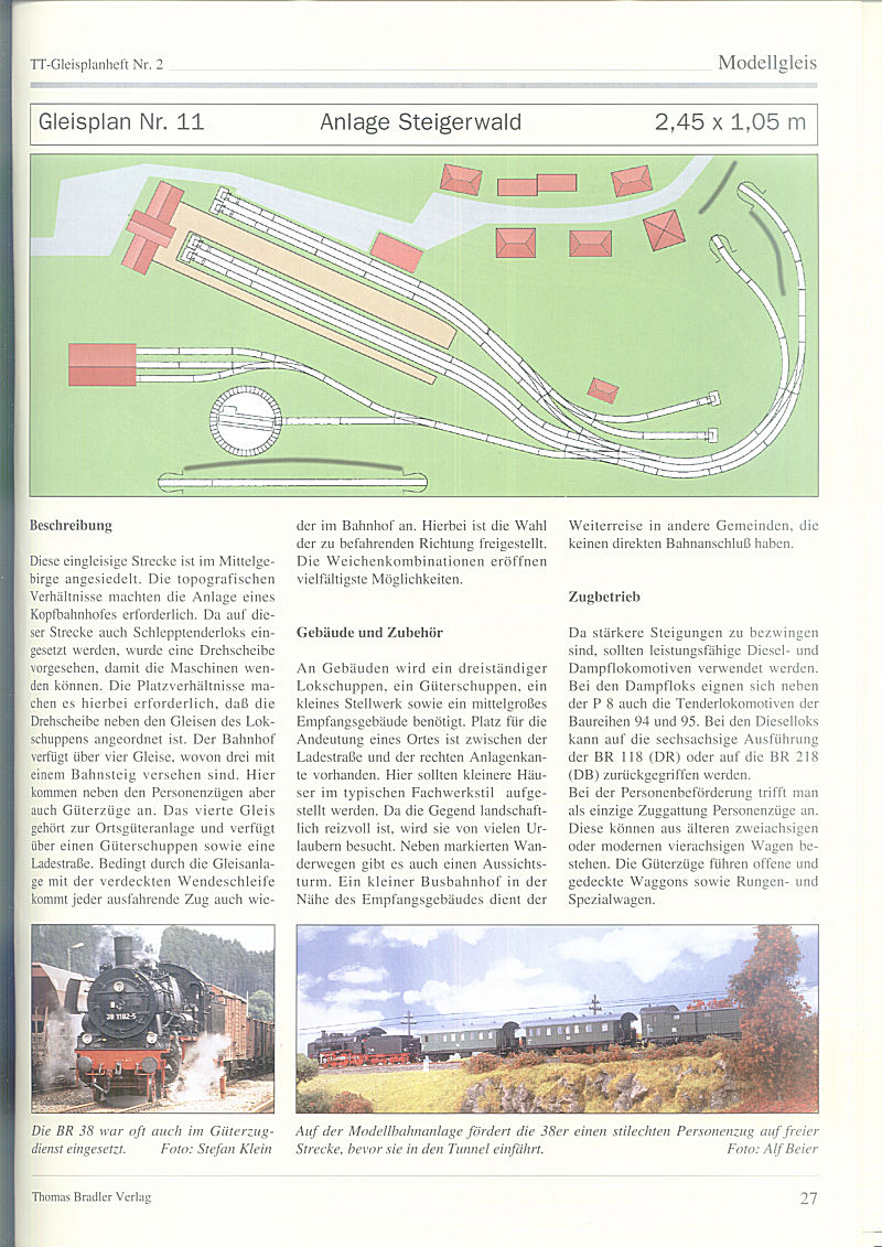 TT-Gleisplanheft Nr.2   страница 27