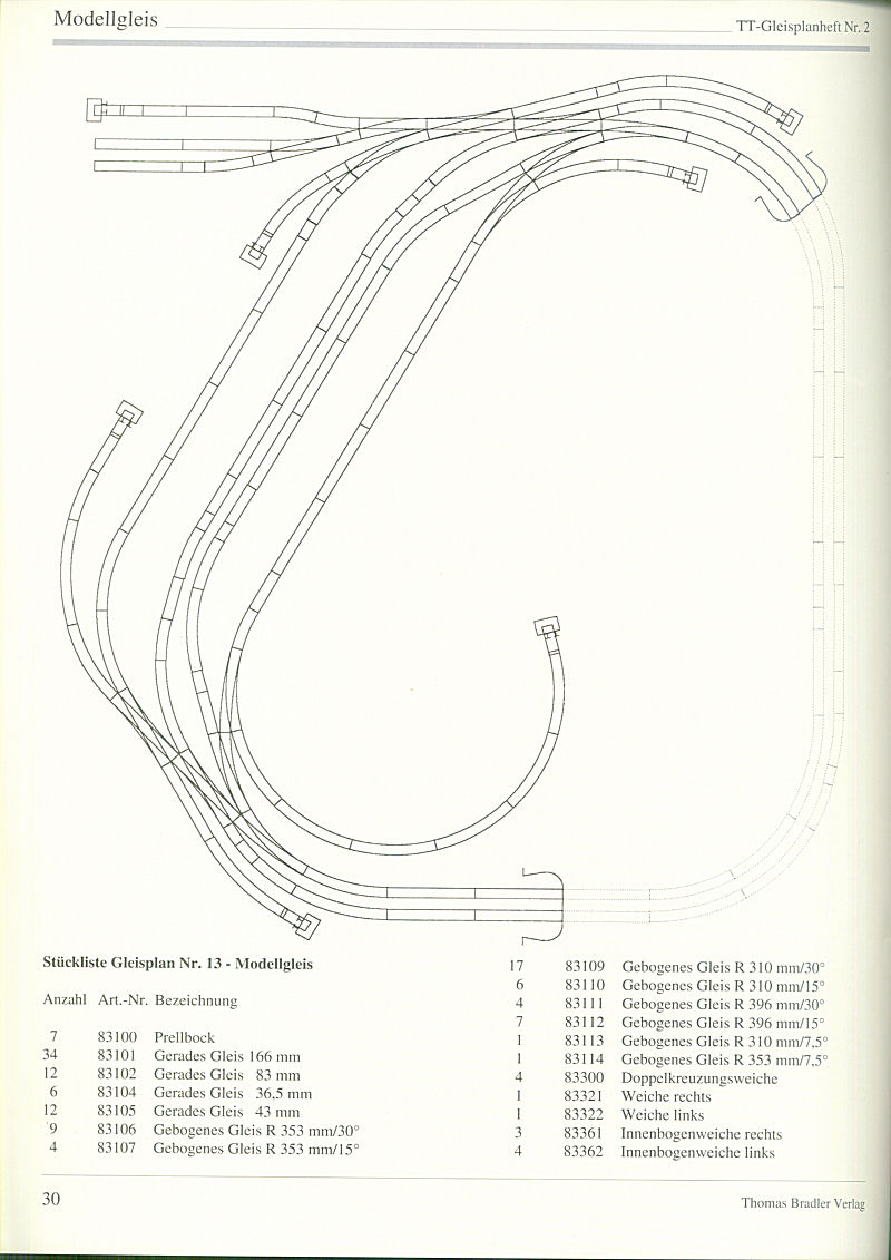 TT-Gleisplanheft Nr.2   страница 30