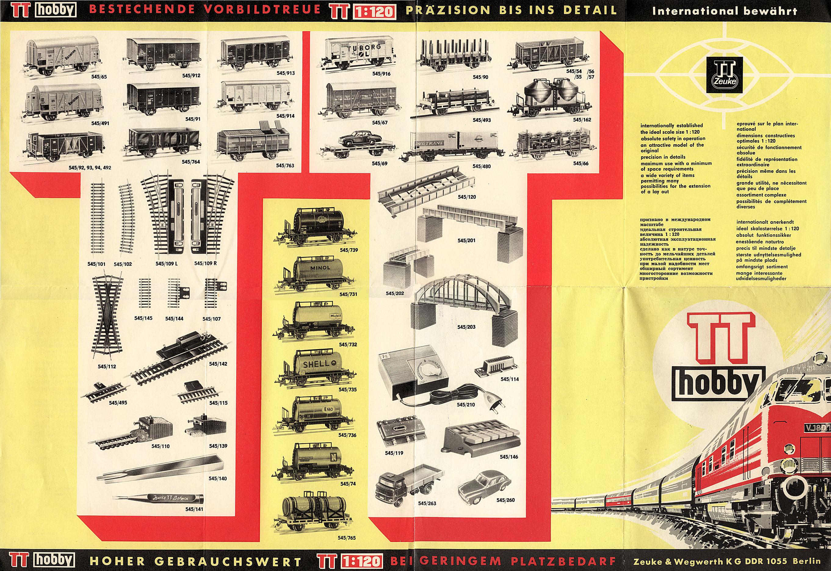  Проспект Zeuke Hobby 1969, общий вид 2