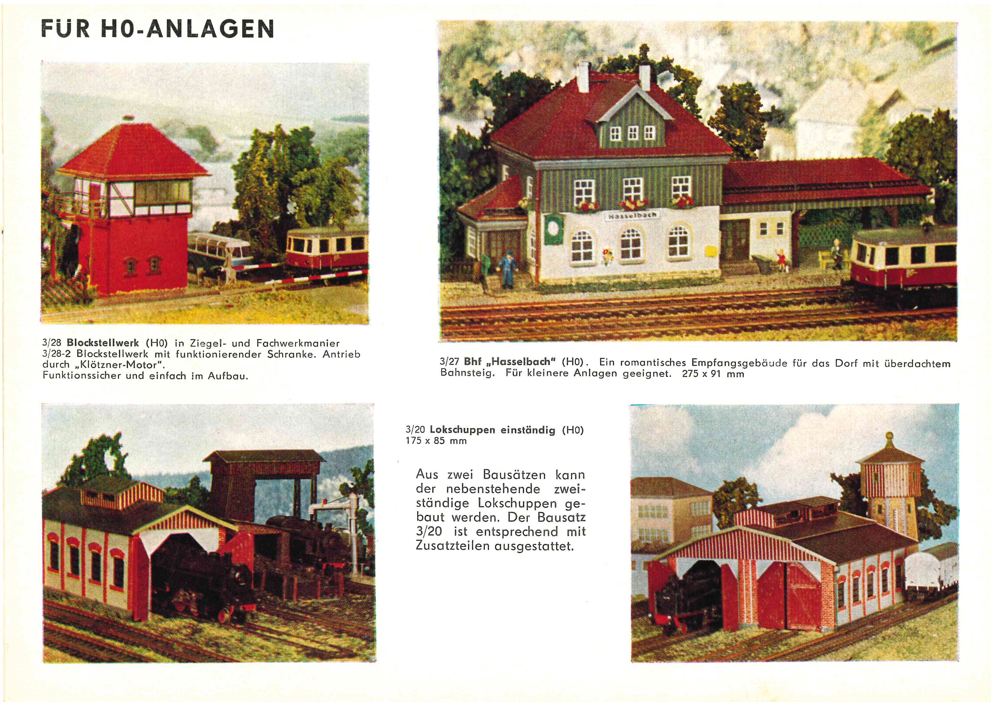 Каталог Auhagen 1970 г., страница 5