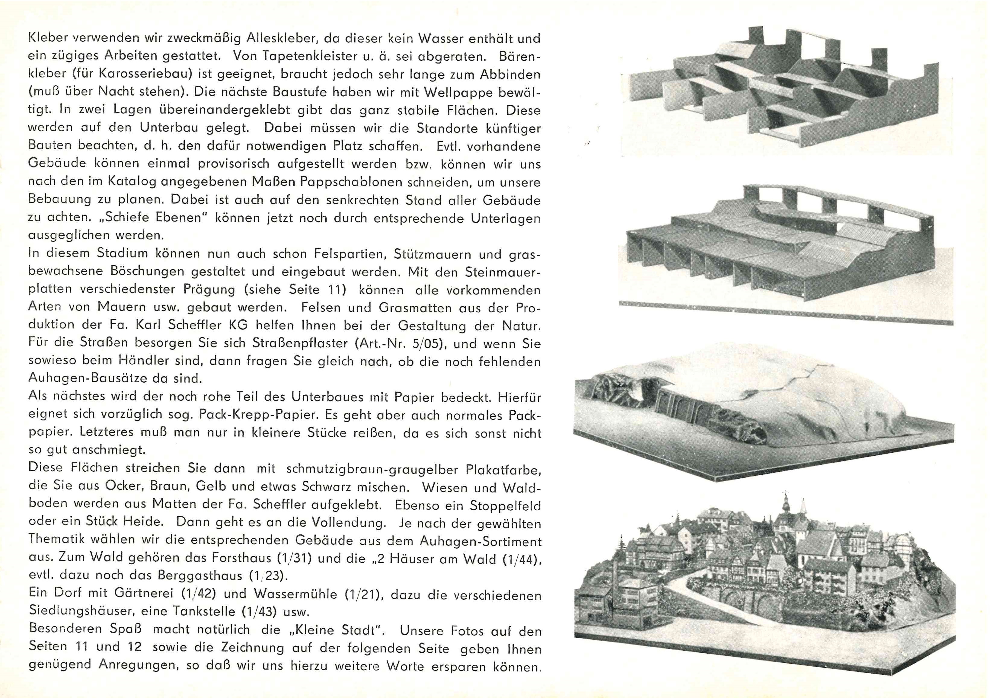 Каталог Auhagen 1970 г., страница 13