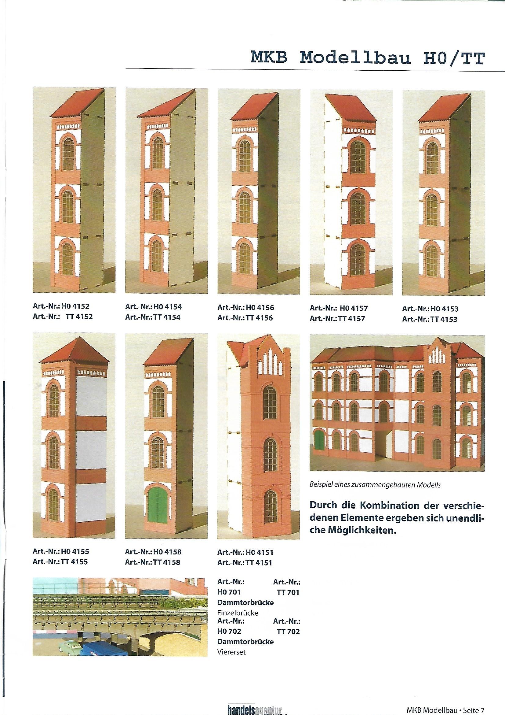 Каталог Tillig  handels Agentur 2007 г. , страница 7