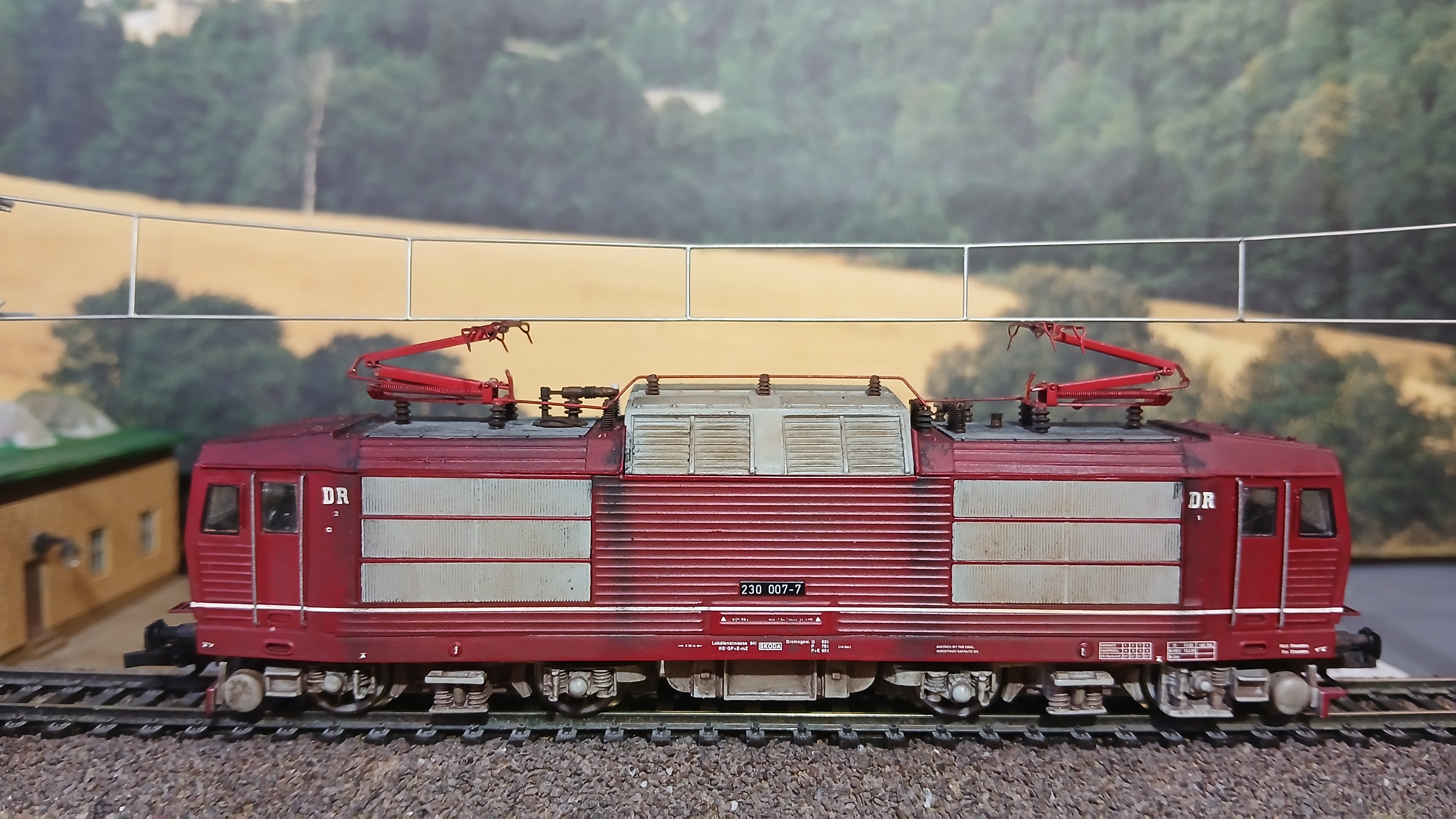 Модель электровоза серии 230 DR  эпоха 4