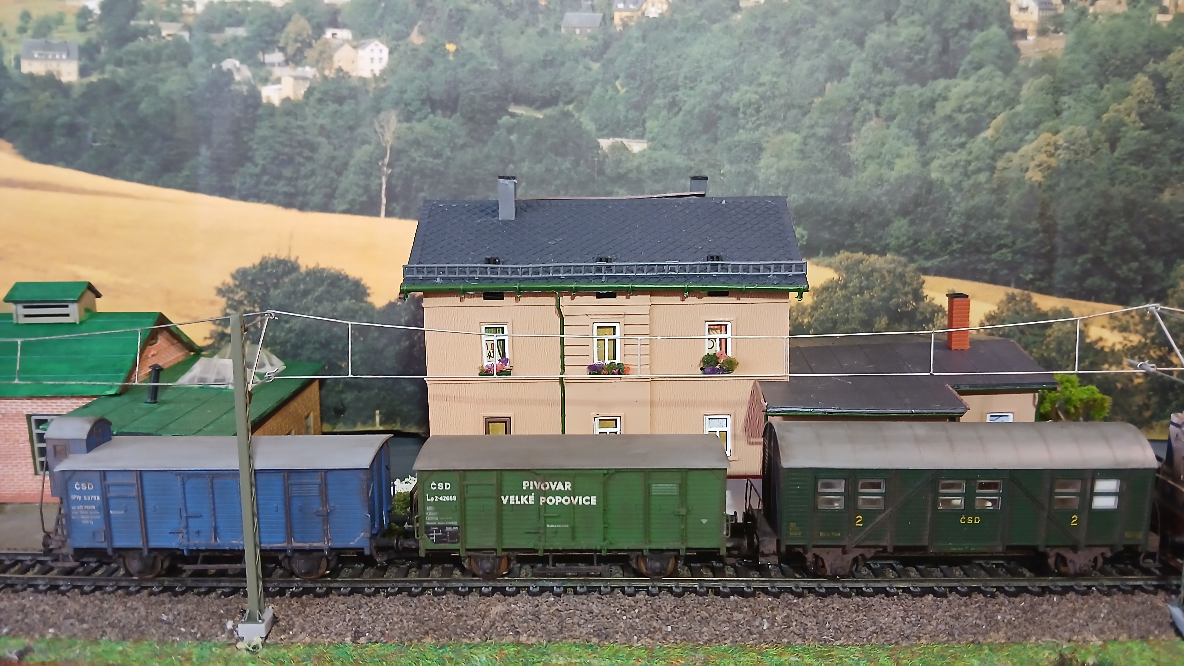 Модели  товарных вагонов CSD. Эпоха 3.  Производство Tillig и PIKO Германия