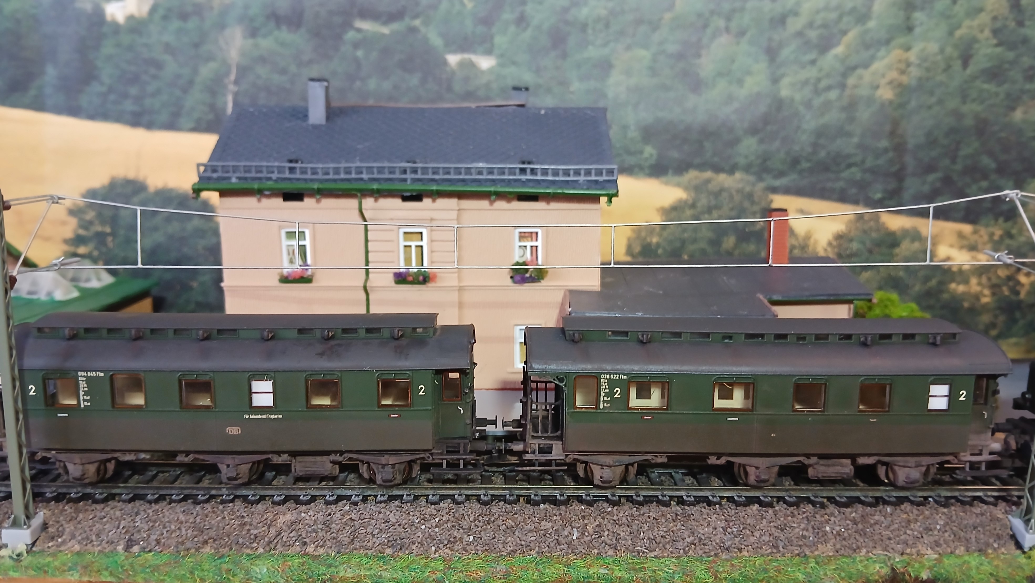 Модели трехосных вагонов DB эпоха 3