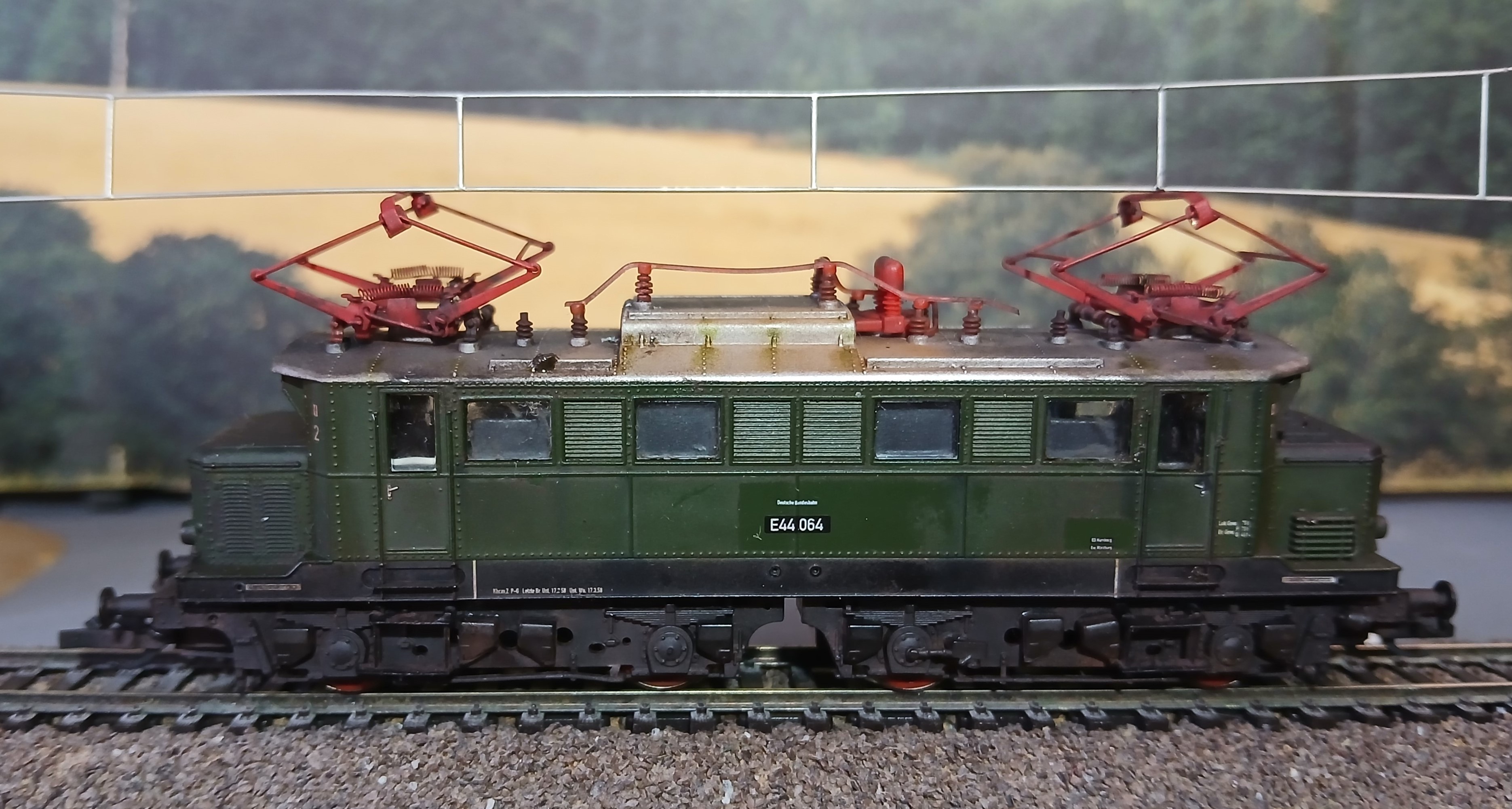 Модель электровоза Е44 DB эпоха 3