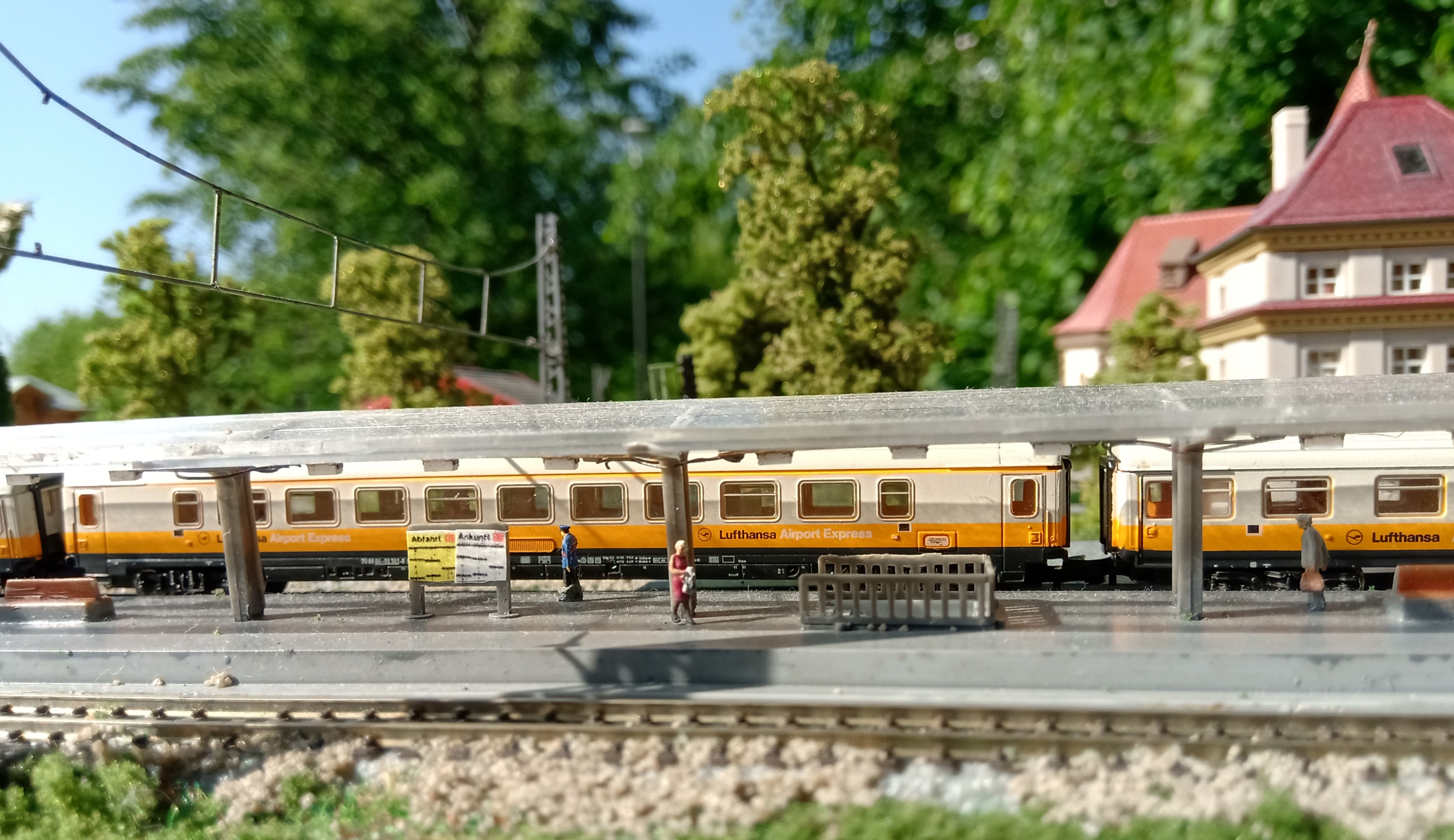 Макет на открытом воздухе